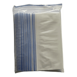 Bolsa Cierre Zipper Hermética 18x20 100 Unidades