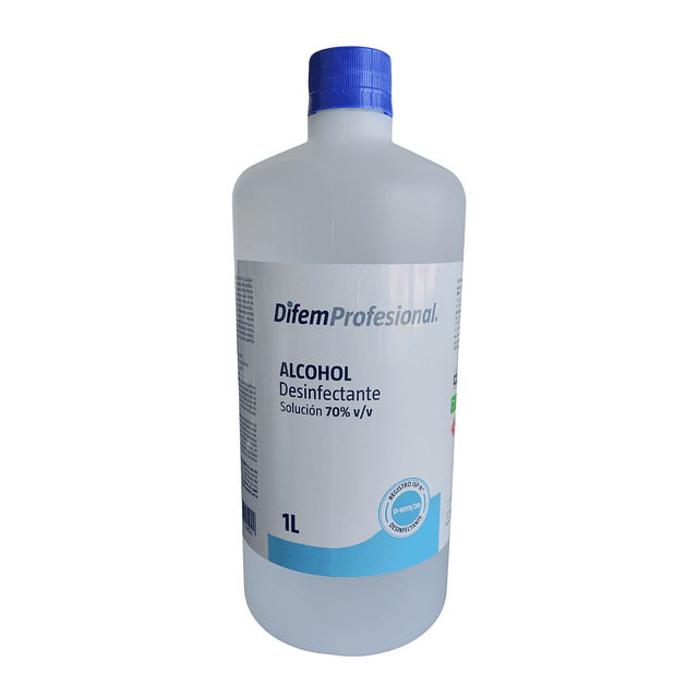 Alcohol Desinfectante 70% Difem 1000ml