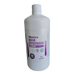 Agua Oxigenada Solución Difem 10v 1 Litro