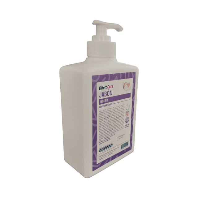Jabon Neutro Con Glicerina Karite 340ml Difem Care