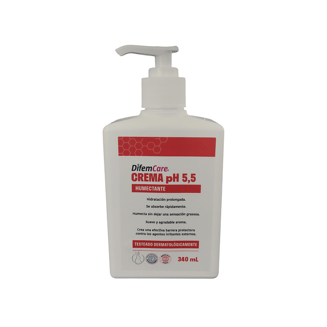 Crema Humectante Ph 5,5 Difem Care - 340ml