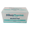 Toallitas Higienix Alcohol Pad Caja 100 Unidades Difempharma