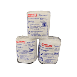 Venda De Gasa Elasticada Elastomull 4cm X 4m - Caja 20 Unidades