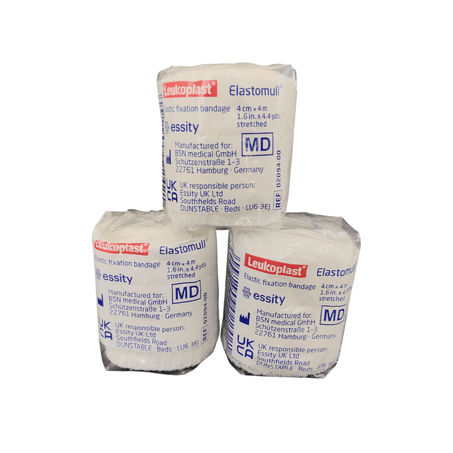 Venda De Gasa Elasticada Elastomull 4cm X 4m - Caja 20 Unidades