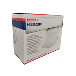 Venda De Gasa Elasticada Elastomull 8cm X 4m - Caja 20 Unidades
