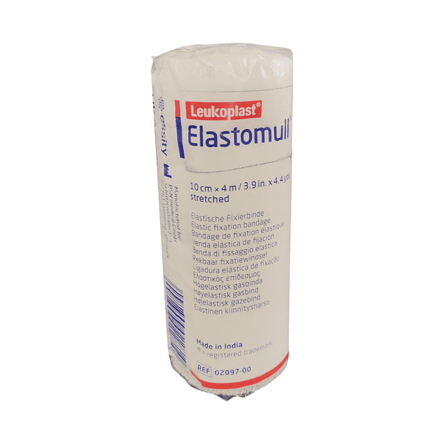 Venda De Gasa Elasticada Elastomull 10cm X 4m - Caja 20 Unidades
