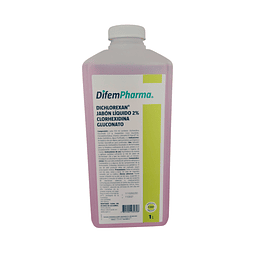 Jabon Liquido 2% Dichlorexan Clorhexidina 1 Litro Difem