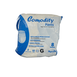 Pañales Para Adultos Comodity Pants Tallas M, G, Xg 8 Unid.
