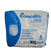 Pañales Para Adultos Comodity Pants Tallas M, G, Xg 8 Unid.