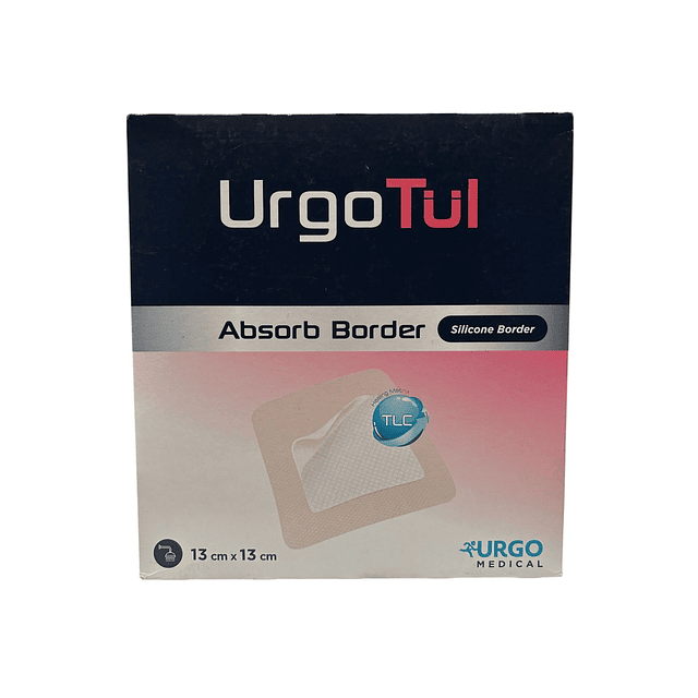 UrgoTul Absorb Border Silicona 13cm X 13cm - 1 Unidad