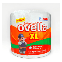 Toalla De Papel Nova Marca Ovella Xl 80 Metros