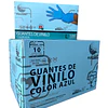 Guante Vinilo Azul Sin Polvo Box de 1000 Unidades Variedades Adonays