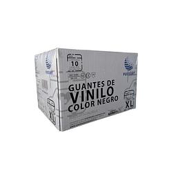 Guante Vinilo Negro Sin Polvo Box de 1000 Unidades Variedades Adonays