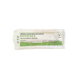 Jeringa Desechable Jumala Excéntrica 60ml Sin Aguja 