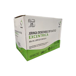 Jeringa Desechable Jumala Excéntrica 60ml Sin Aguja 