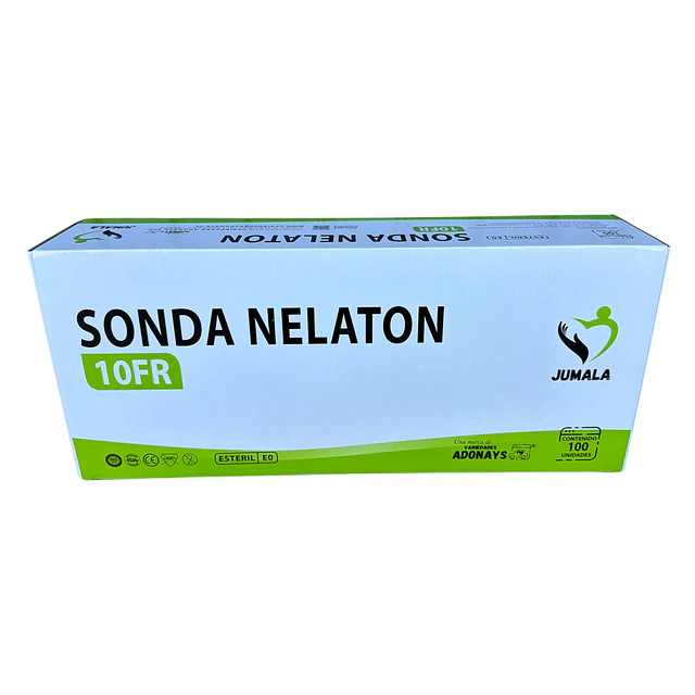 Sonda Nelaton Jumala FR10 Caja 100 Unidades