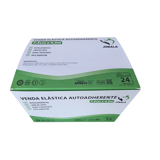 Venda Elástica Autoadherente Jumala 5cm X 4,5m - 1 Unidad