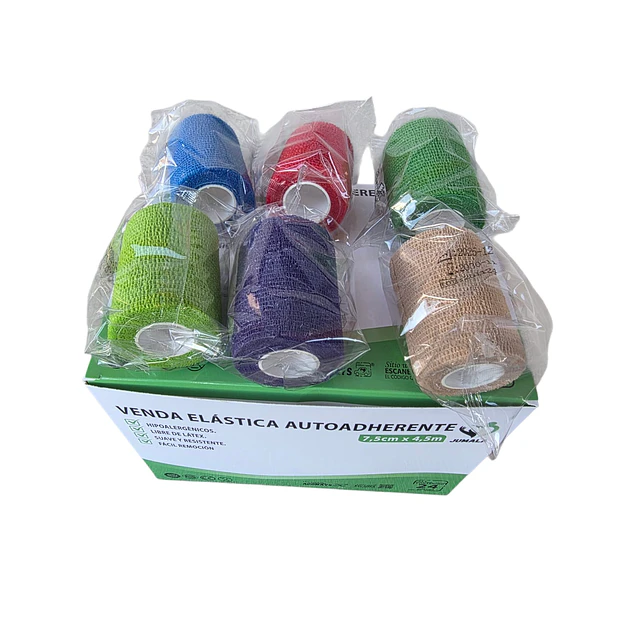 Venda Elástica Autoadherente Jumala 7,5cm X 4,5m - 1 Unidad