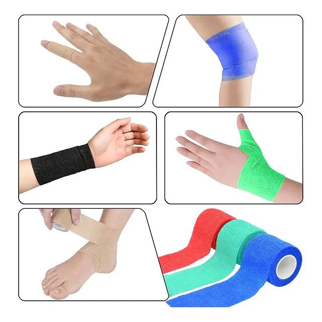 Venda Elástica Autoadherente Jumala 10cm X 4,5m - 1 Unidad