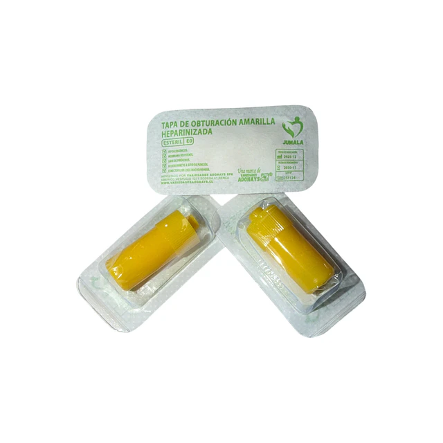 Tapa De Obturación Amarilla Jumala 100 Unidades 