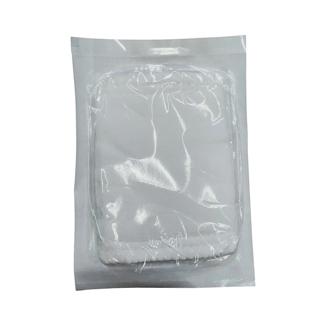 Aposito Gasa + Algodón Esteril Jumala 7x10 10 Unidades