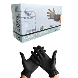 Guante Vinilo Negro Sin Polvo Box de 1000 Unidades Variedades Adonays