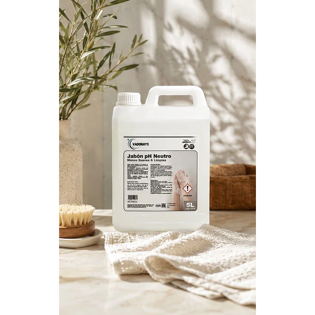 Jabon PH Neutro Vadonays Sin Aroma 5 Litros