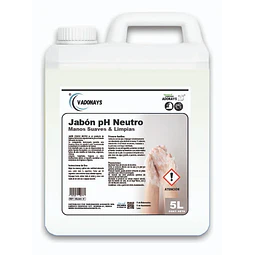 Jabon PH Neutro Vadonays Sin Aroma 5 Litros
