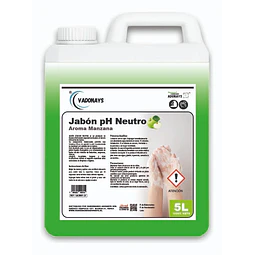 Jabon PH Neutro Aroma Manzana Vadonays 5 Litros