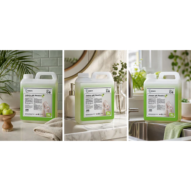 Jabon PH Neutro Aroma Manzana Vadonays 5 Litros
