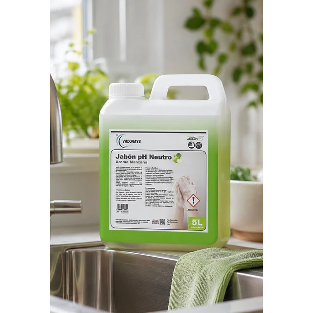 Jabon PH Neutro Aroma Manzana Vadonays 5 Litros