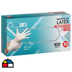 Guante Látex con Polvo Caja 100 unidades