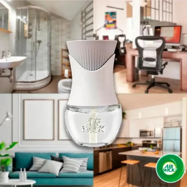 3 Aromatizadores Repuesto Electrico Air Wick Manzana Canela