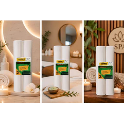 Sabanillas Desechables de Papel / Prepicada / 2 x 48mts