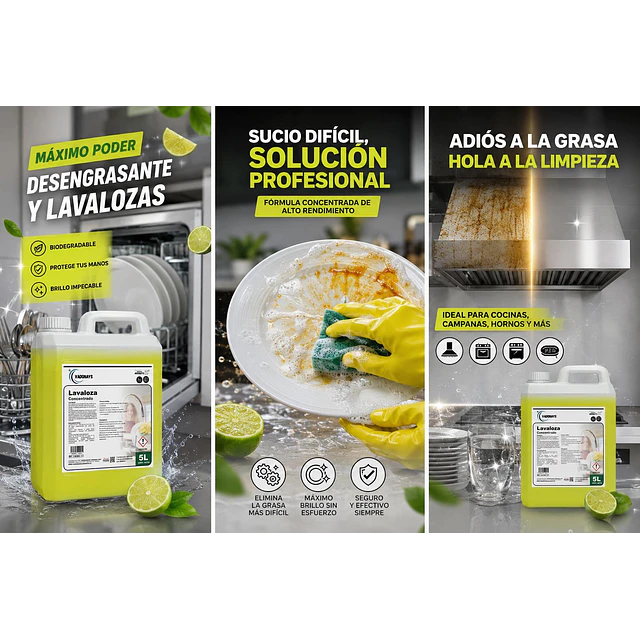 Lavalozas Concentrado Vadonays 5 Litros
