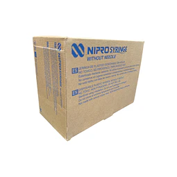 Jeringa Desechable Nipro Sin Aguja 50ml Punta Catéter Caja 30 Unidades