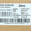 Jeringa Desechable Nipro Sin Aguja 20ml Luer Lock Caja 50 Unidades