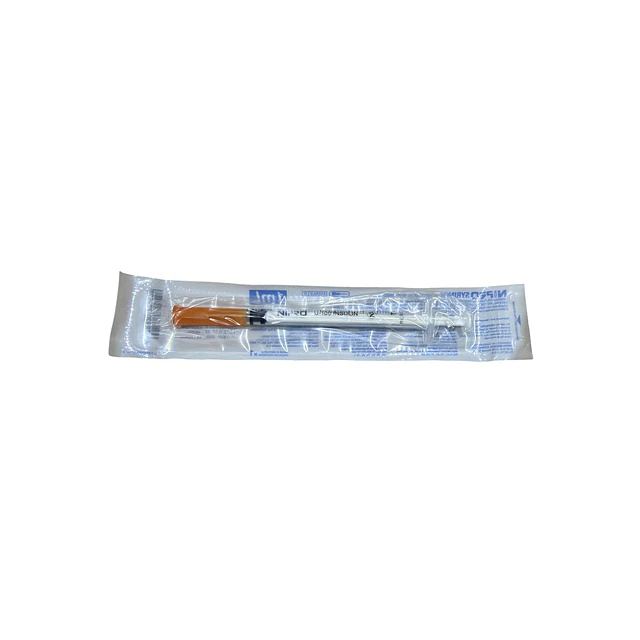 Jeringa Desechable Nipro 1ml Insulina 29g X 1/2 Caja 100 Unidades