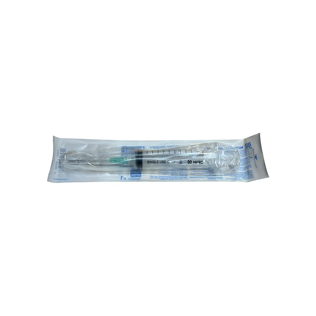 Jeringa Desechable Nipro 10ml Luer Lock 21gx1  1/2 Caja 100 Unidades