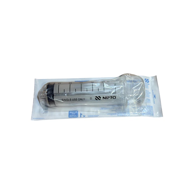 Jeringa Desechable Nipro Sin Aguja 50ml Luer Lock Caja 30 Unidades 