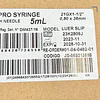 Jeringa Desechable Nipro 5ml Luer Slip 21g x 1 1/2 Caja 100 Unidades