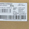 Jeringa Desechable Nipro 5ml Luer Lock 21g x 1 1/2 Caja 100 Unidades