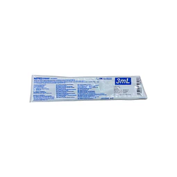 Jeringa Desechable Nipro 3ml Luer Slip 21g X 1 1/2 Caja 100 Unidades