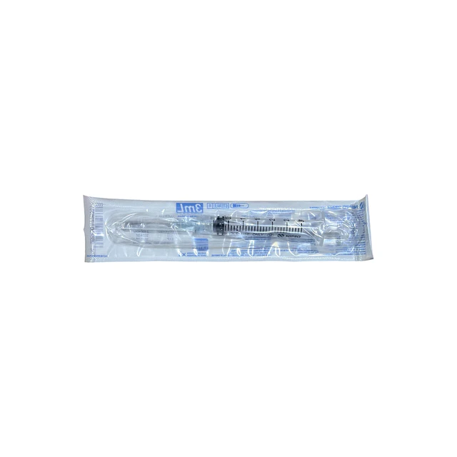 Jeringa Desechable Nipro 3ml Luer Lock 23g x 1 Caja 100 Unidades