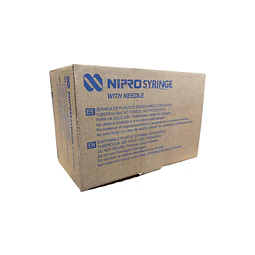 Jeringa Desechable Nipro 1ml Luer Slip Tuberculina 27g X 1/2 Caja 100 Unidades 