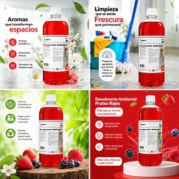Desodorante Ambiental Vadonays Frutos Rojos 1000ml