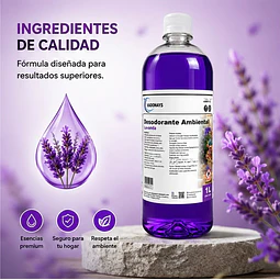 Desodorante Ambiental Vadonays Lavanda 1000ml