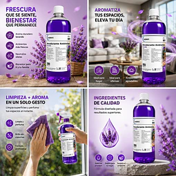 Desodorante Ambiental Vadonays Lavanda 1000ml