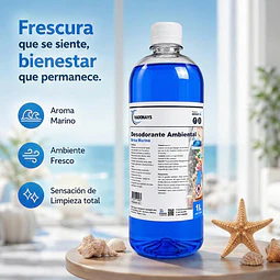 Desodorante Ambiental Vadonays Brisa Marina 1000ml