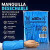 Manguillas Desechables Azul 100 Unidades